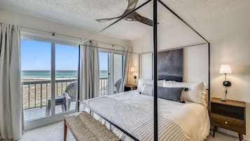 Condo, 3 habitaciones, balcón, vista al océano (A1-103) | 2 habitaciones, decoración personalizada y muebles diferentes