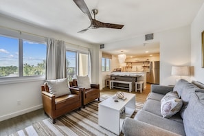 Appartement, 3 slaapkamers, balkon, uitzicht op oceaan (A1-103) | Woonruimte