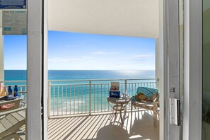Condo, 1 Bedroom, Balcony, Ocean View (1426) | View from room - Emerald Beach by Book That Condo (Panama City Beach)