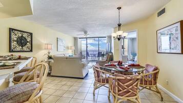 Condo, 2 Bedrooms, Balcony, Ocean View (710B) | Living area | TV