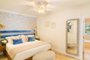 1 bedroom, iron/ironing board, WiFi, bed sheets - Villa 601 | 1 BR Stylish Condo On Grace Bay Beach (Providenciales)