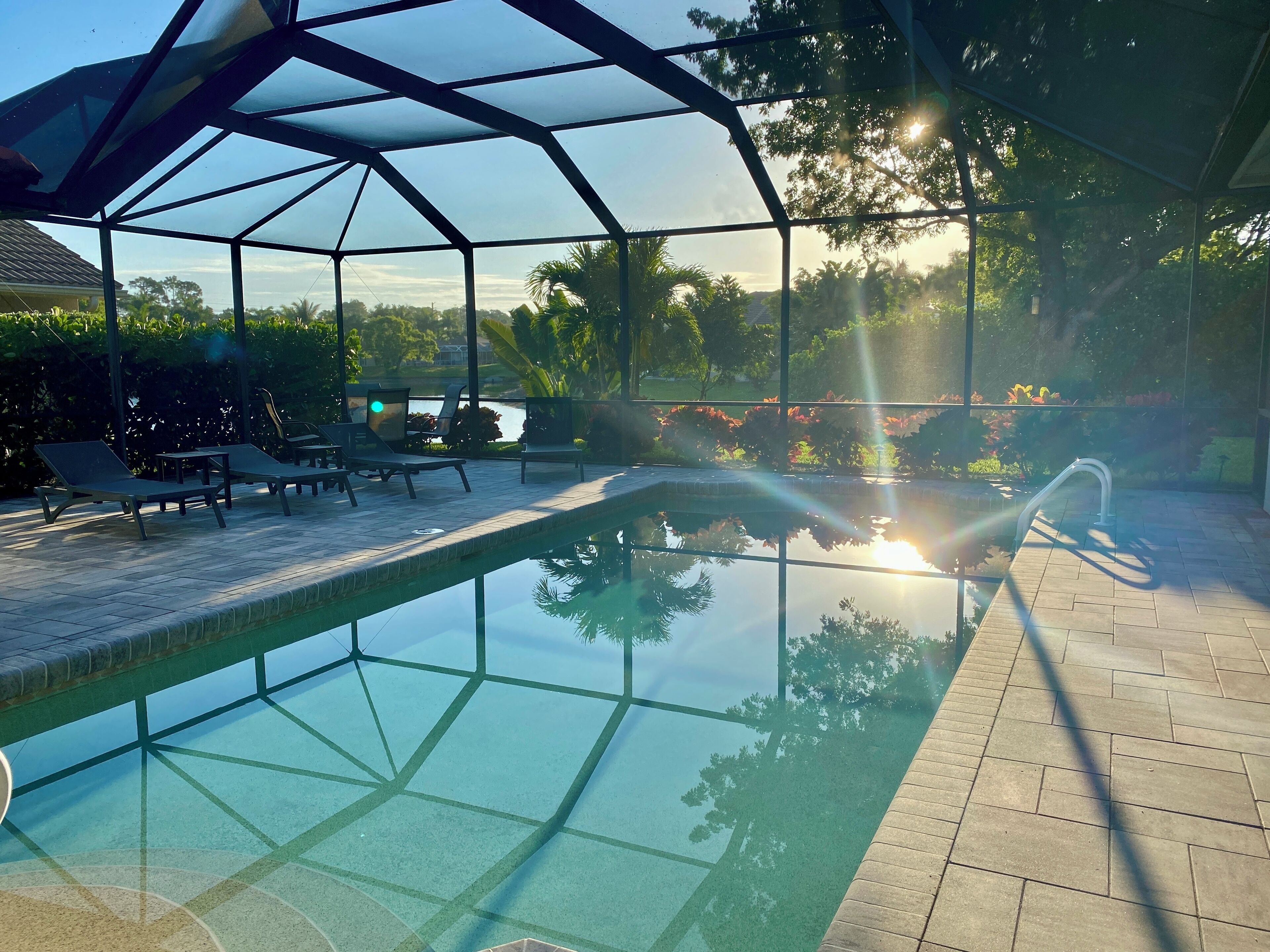 Außenpool, beheizter Pool