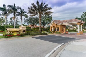 Enceinte de l’hébergement