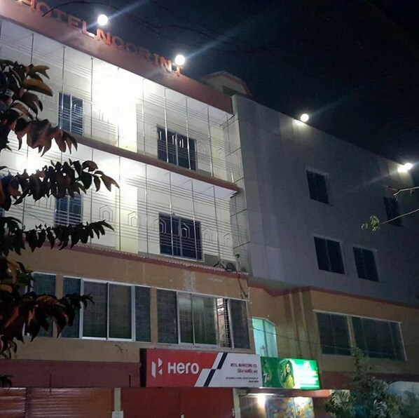 Overnatningsstedets facade