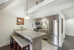 Private kitchen - Lodge at Mountain Village #303 by Identity Properties (Park City)