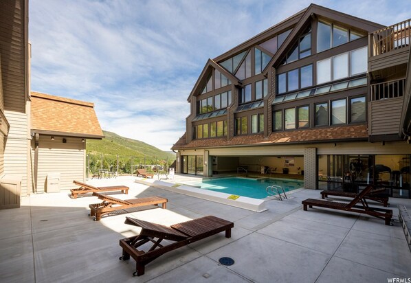 Pool - Lodge at Mountain Village #303 by Identity Properties (Park City)