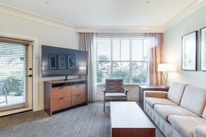 Télévision, lecteur de DVD, baby-foot, table de tennis de table