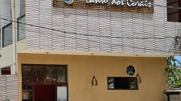 Façade de l’hébergement