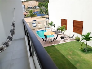 Luxury Room (Varanda Luxo Andar Superior) | Balcony view