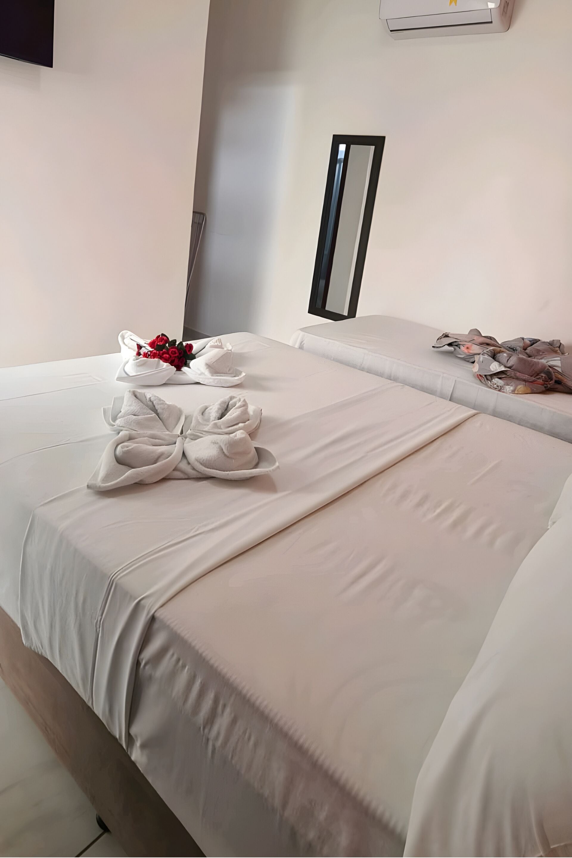 Triplo Econômico Térreo | Minibar, free WiFi, bed sheets