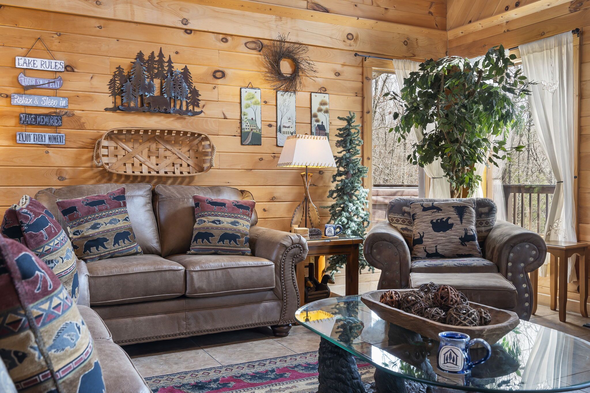 TV, fireplace, DVD player