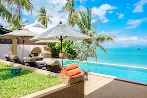 3-Bedroom Pool Villa Beachfront | Yksityinen uima-allas