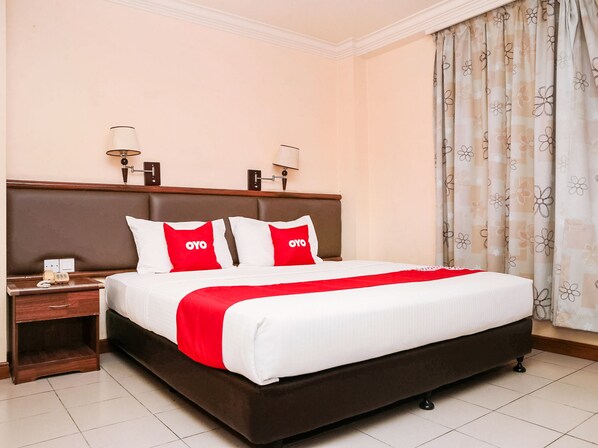 Habitación doble Deluxe, 1 cama King size | Wifi gratis y ropa de cama
