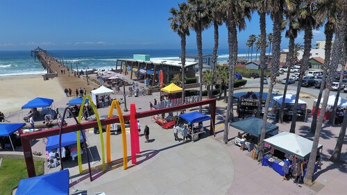 Ocean and Small town fun! Can't get  better then that!