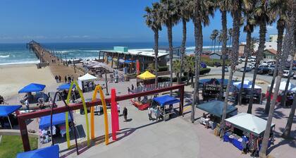 Ocean and Small town fun! Can't get better then that!