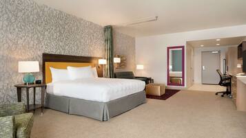 Studio, 1 kingsize bed, toegankelijk voor mindervaliden, bad | Een bureau, gratis wifi, beddengoed