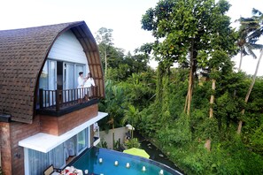 Villa, 1 habitación, balcón, vistas a la piscina | Vistas desde la habitación