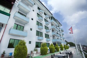 Fassade der Unterkunft