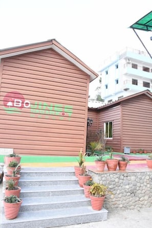 Exterior detail - Bojinee Nagarkot Resort (Mahamanjushree Nagarkot)