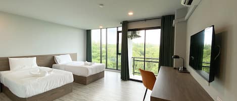 Deluxe Twin Room, 2 Single Beds | Desk, blackout curtains, free WiFi