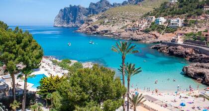 Moderne Ferienwohnung mit Klimaanlage und WLAN, am Strand von Cala Sant Vicenç