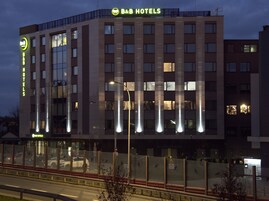 A szálláshely homlokzata