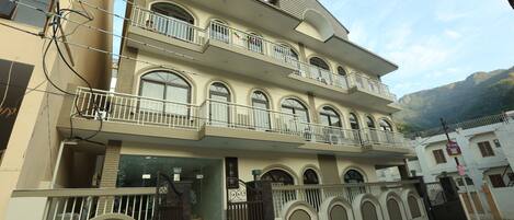 Voorkant van accommodatie