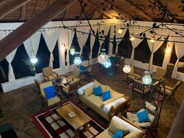 Luxury Villa, 6 Bedrooms | Living area | Flat-screen TV, foosball