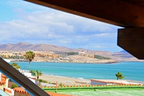 Vista a la playa o el mar