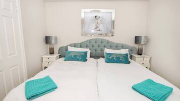 2 bedrooms, iron/ironing board, travel crib, WiFi