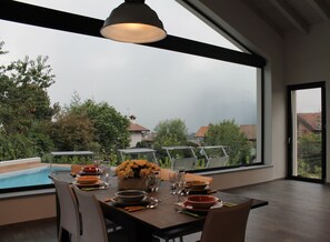 Dining - Villa Vittoria - POOL  (Colico Piano)