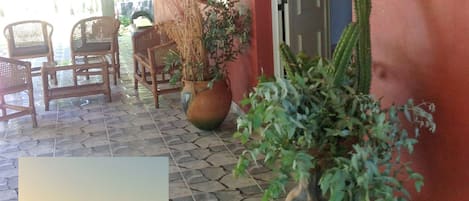 Entrada de la propiedad