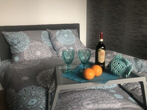 1 sovrum, strykjärn/strykbräda, resesäng och gratis wi-fi