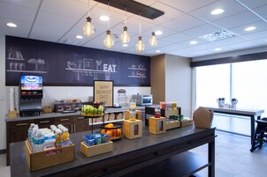 Free daily on-the-go breakfast