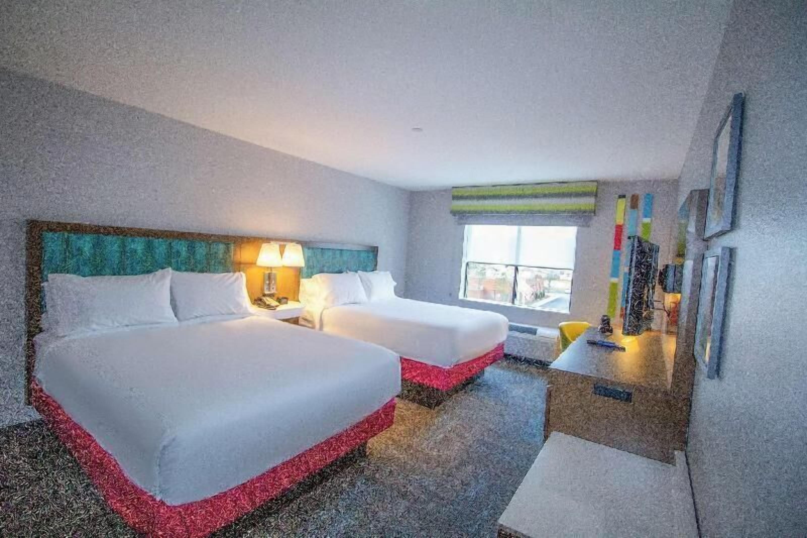 Premium bedding, pillowtop beds, in-room safe, desk