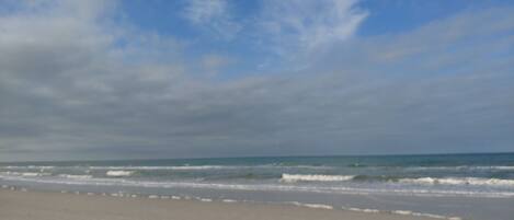 Sun-loungers, beach towels