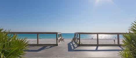 Beach nearby