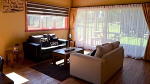 Cabin (Coraje) | Living room - El Descanso del Quijote (Lago Ranco)