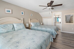 2 bedrooms, desk, iron/ironing board, free WiFi