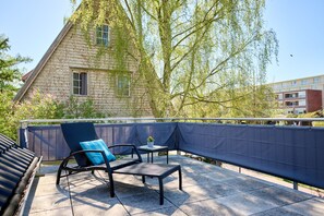 Terrace/patio - Vacation apartment Trave Ufer Moba-travel (Lübeck)