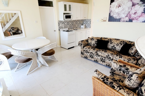 Living, dining and kitchen