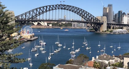 Breathtaking Sydney Harbour Views from Stylish Harbourside Studio