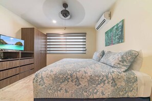 1 chambre, coffres-forts dans les chambres, fer et planche à repasser