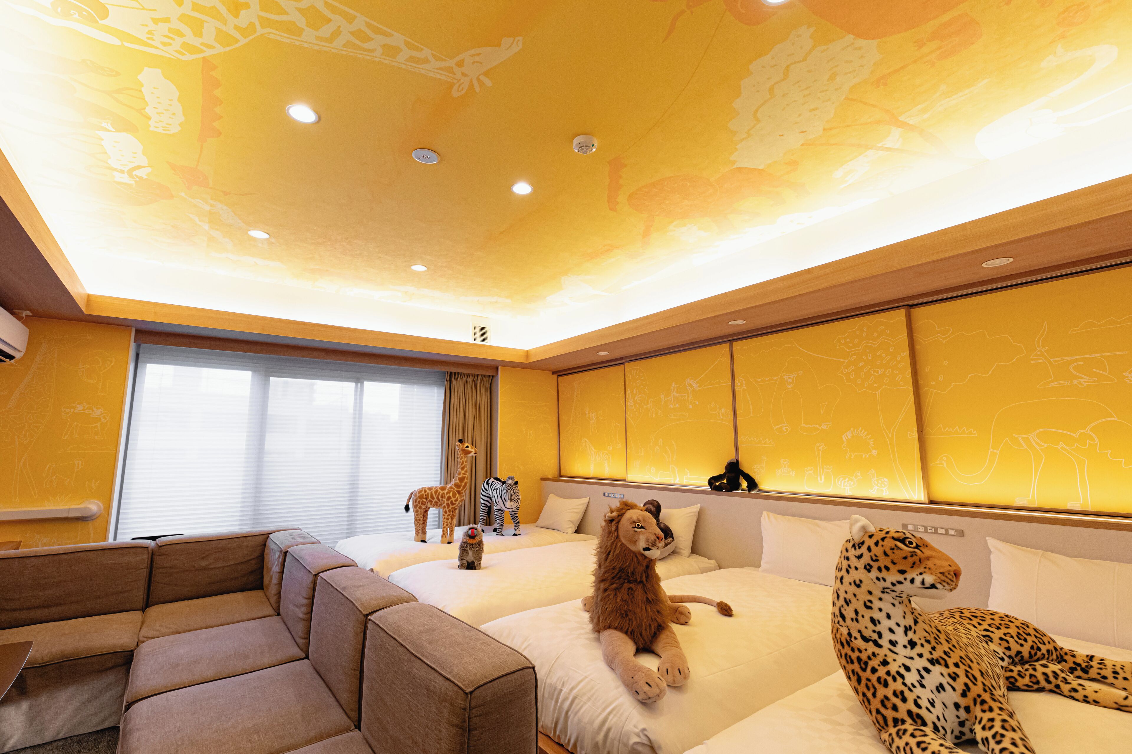 Premium Quadruple Room | Down comforters, in-room safe, blackout drapes, iron/ironing board