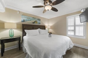 1 soverom, strykejern/-brett, wi-fi (inkludert) og sengetøy