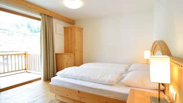 2 slaapkamers, een kluis op de kamer, wifi, beddengoed