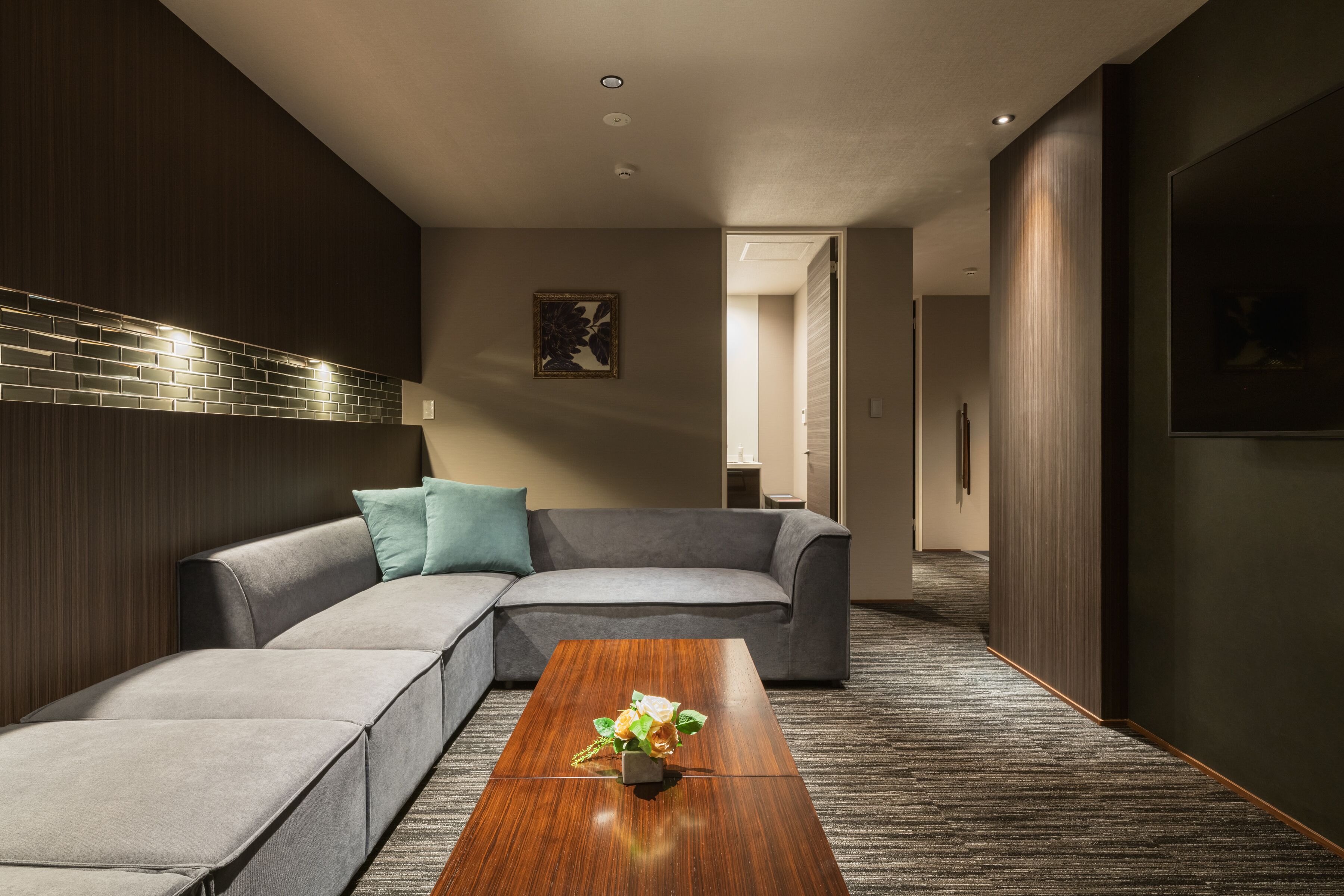 Royal kamer, niet-roken (D) | Woonkamer | Een flatscreentelevisie