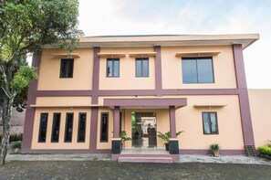 Voorkant van accommodatie