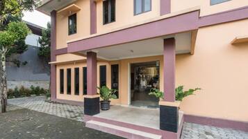 Façade de l’hébergement