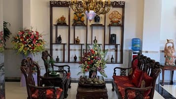 Sala de estar en el lobby